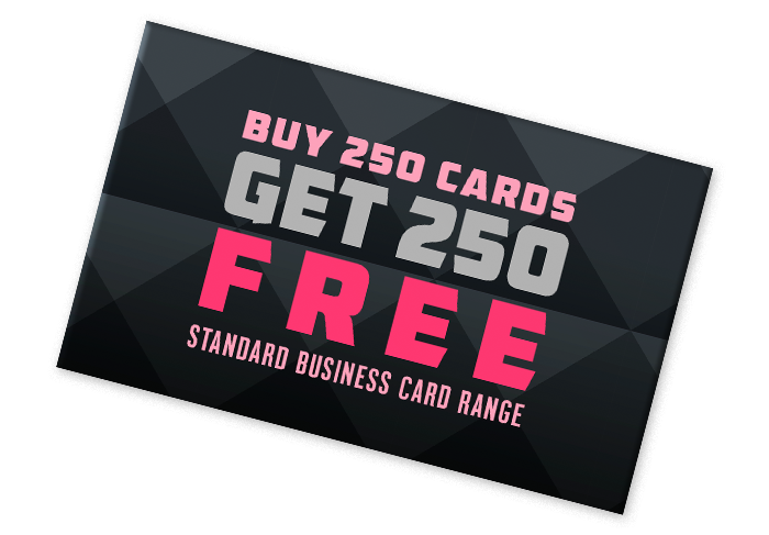 Buy 250 Cards, Get 250 Cards FREE